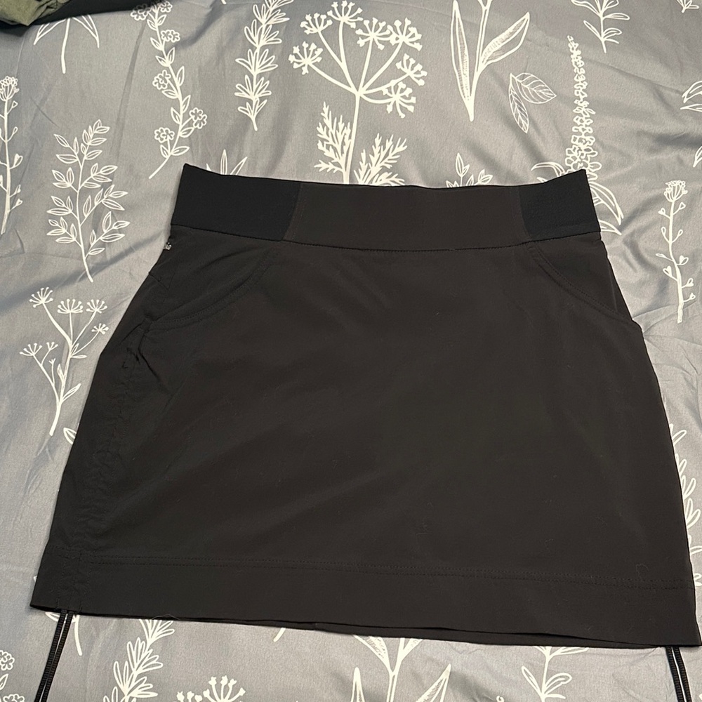 Columbia Black Athletic Skort -sz mwdium